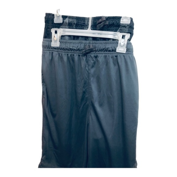 2pk Big Boy dri fit moisture wicking charcoal gray athletic shorts sz XL (14-16) - Picture 2 of 9
